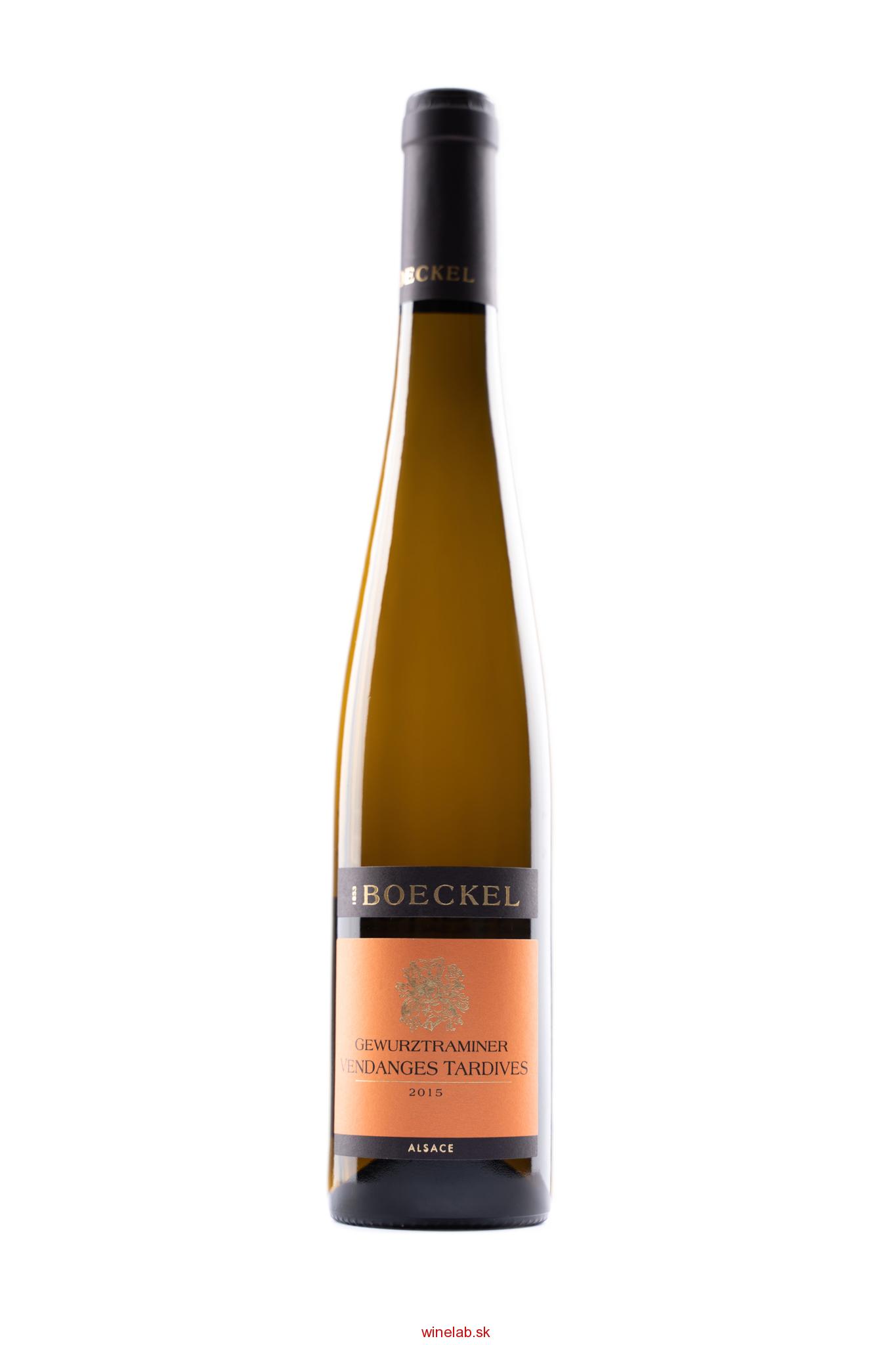 BOECKEL GEWURTZTRAMINER VENDANGES TARDIVES 2018 BIO