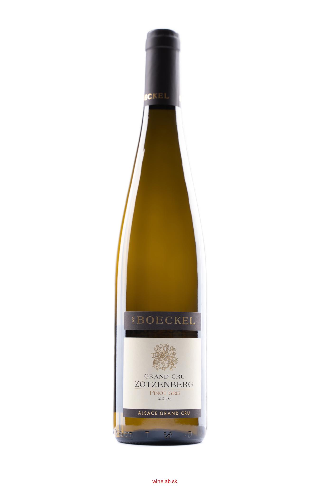 BOECKEL PINOT GRIS GRAND CRU 2019 BIO