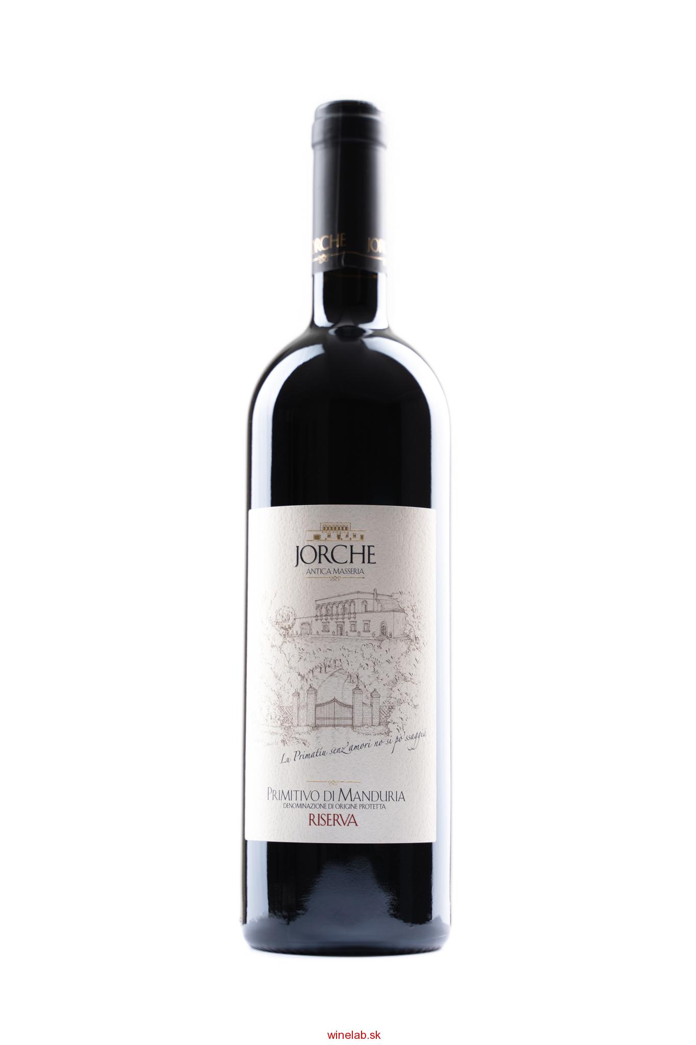 JORCHE PRIMITIVO DI MANDURIA RISERVA DOC 2020